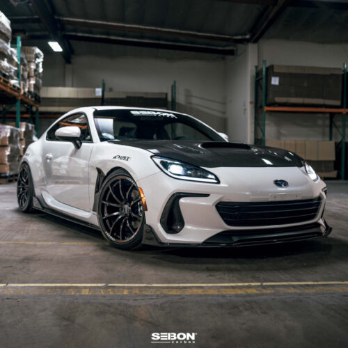Alternative view of Seibon Carbon MB-Style Carbon Fiber Front Lip for 2022-2025 Subaru BRZ