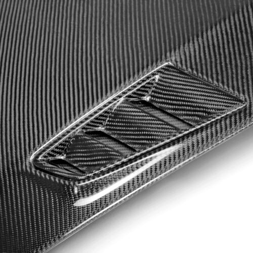 Alternative view of Seibon Carbon MGII-Style Carbon Fiber Hood For 2006-2010 Honda Civic 4DR JDM / Acura CSX
