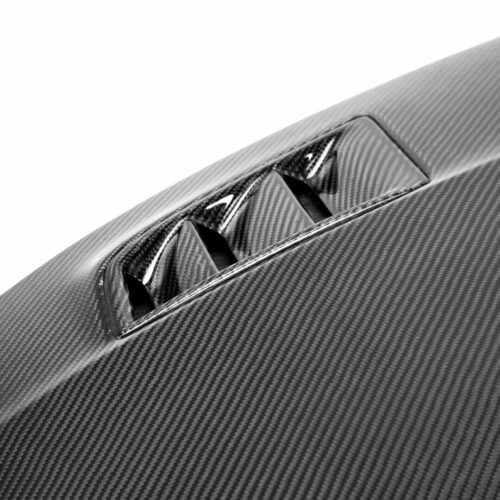 Alternative view of Seibon Carbon MGII-Style Carbon Fiber Hood For 2006-2011 Honda Civic 4DR