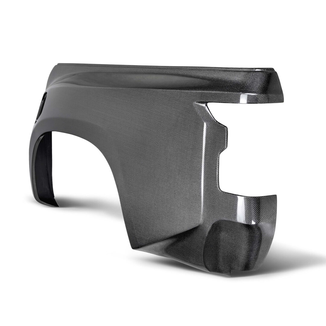 Seibon Carbon Mb-style Carbon Fiber Bedsides for 2022-2024 Nissan Frontier (2 Rise & 4 Wider) RF22NSFT-MB_2