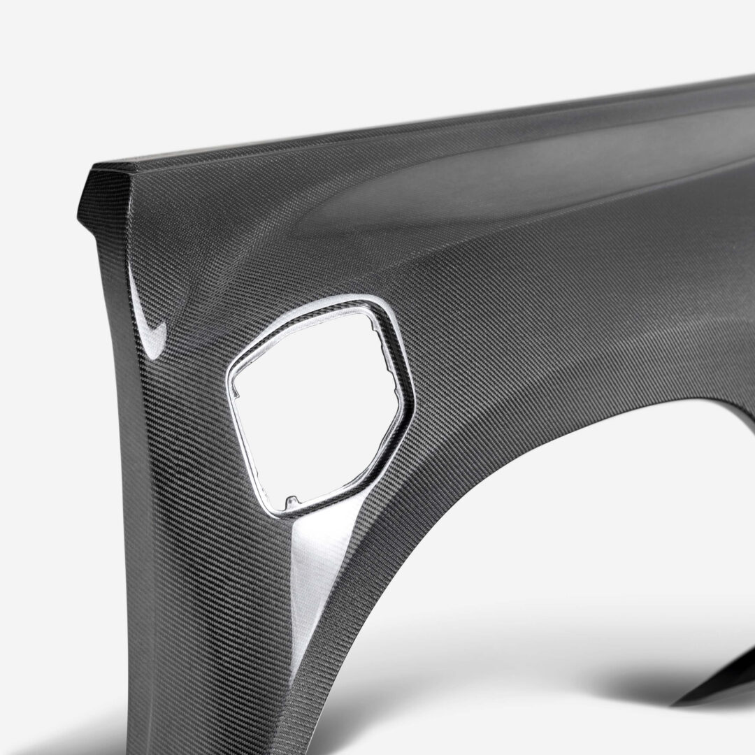 Seibon Carbon Mb-style Carbon Fiber Bedsides for 2022-2024 Nissan Frontier (2 Rise & 4 Wider) RF22NSFT-MB_4