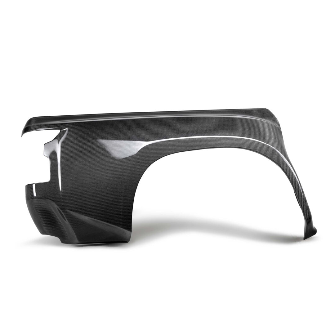 Seibon Carbon Mb-style Carbon Fiber Bedsides for 2022-2024 Nissan Frontier (2 Rise & 4 Wider) RF22NSFT-MB_5