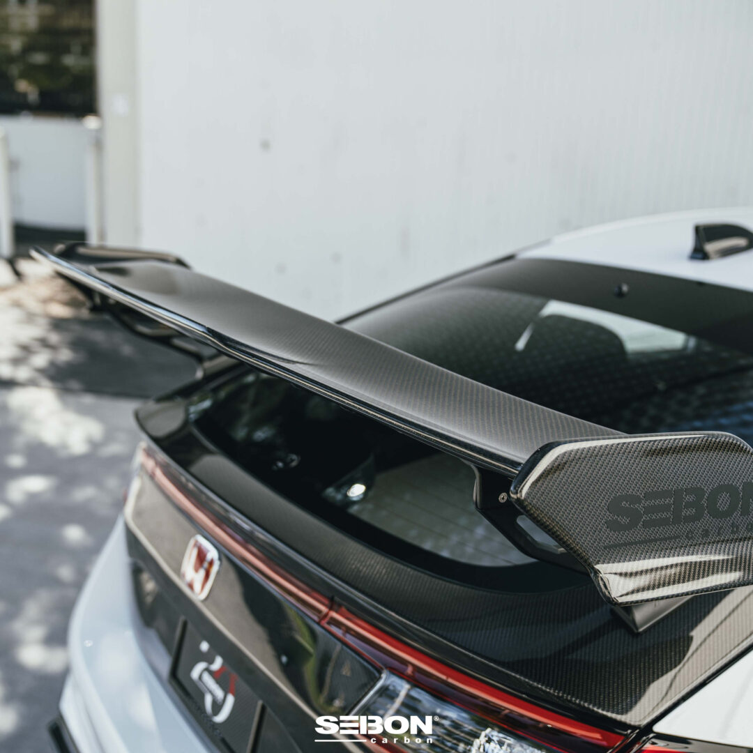 Seibon Carbon Mb-style Carbon Fiber Rear Spoiler for 2023-2025 Honda Civic Type R RS23HDCVRC-MB_2