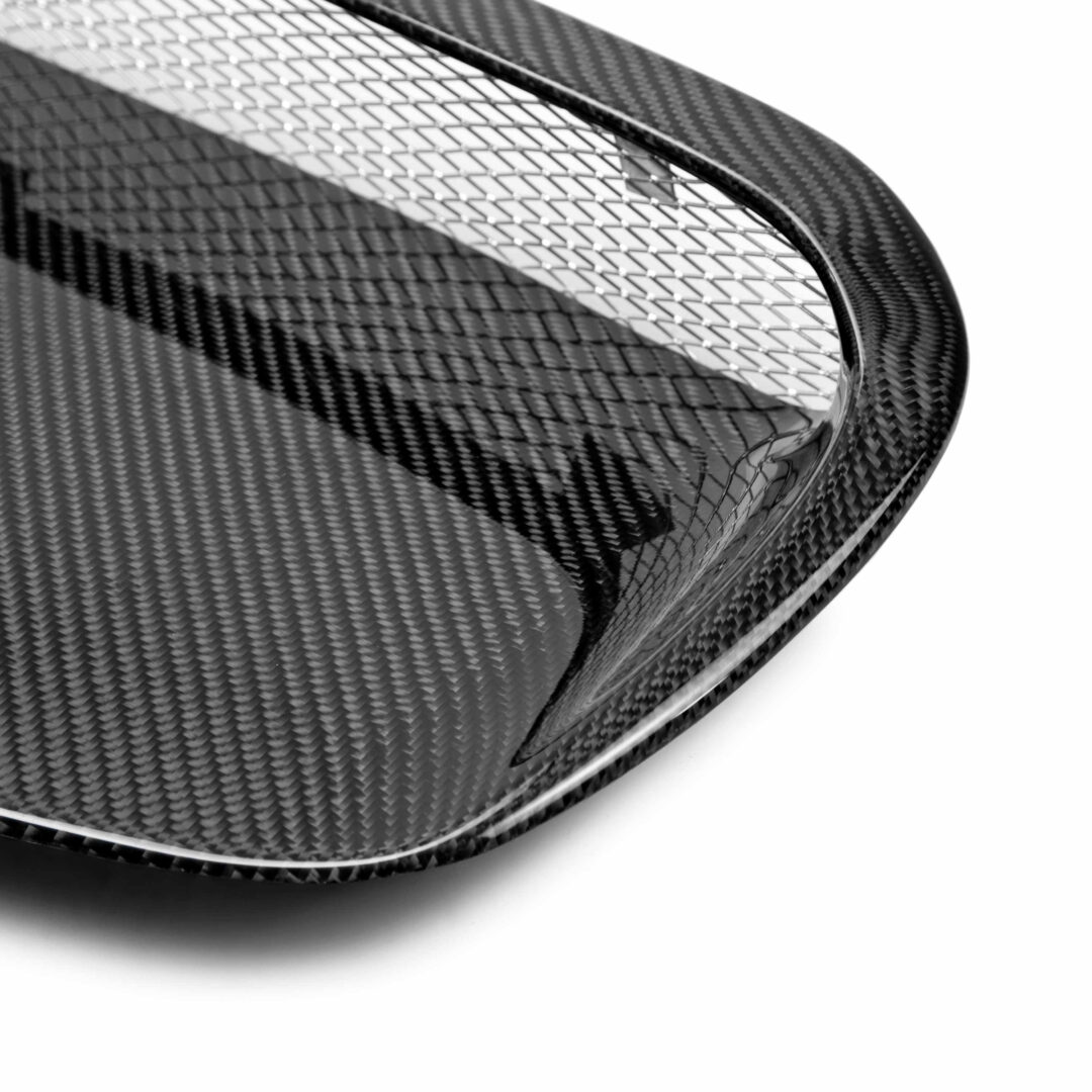 Seibon Carbon OE-Style Carbon Fiber Hood Scoop for 2008-2014 Subaru WRXSTi_HDS0809SBIMP-OE_3