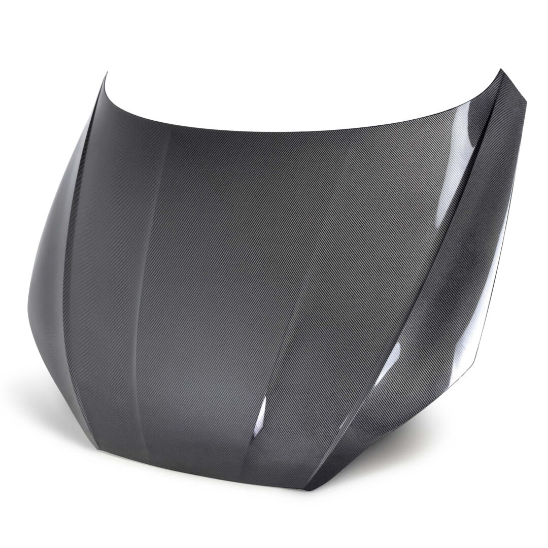 Seibon Carbon OEM-Style Carbon Fiber Hood For 2018-2024 Audi A5-S5 and 2021-2024 Audi RS5 HD18AUA5-OE_1