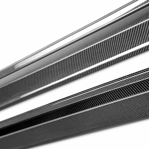 Alternative view of Seibon Carbon OEM-Style Carbon Fiber Side Skirts for 2008-2014 Subaru STI / 2011-2014 WRX