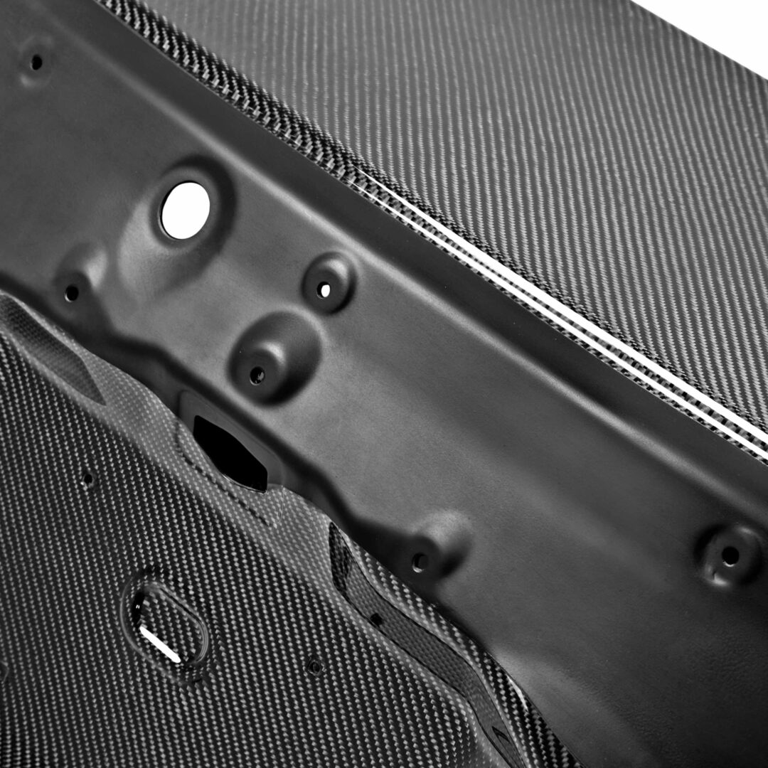 Seibon Carbon OEM-Style Carbon Fiber Trunk Lid For 2012-2015 Honda Civic 2dr-TL1213HDCV2D-1