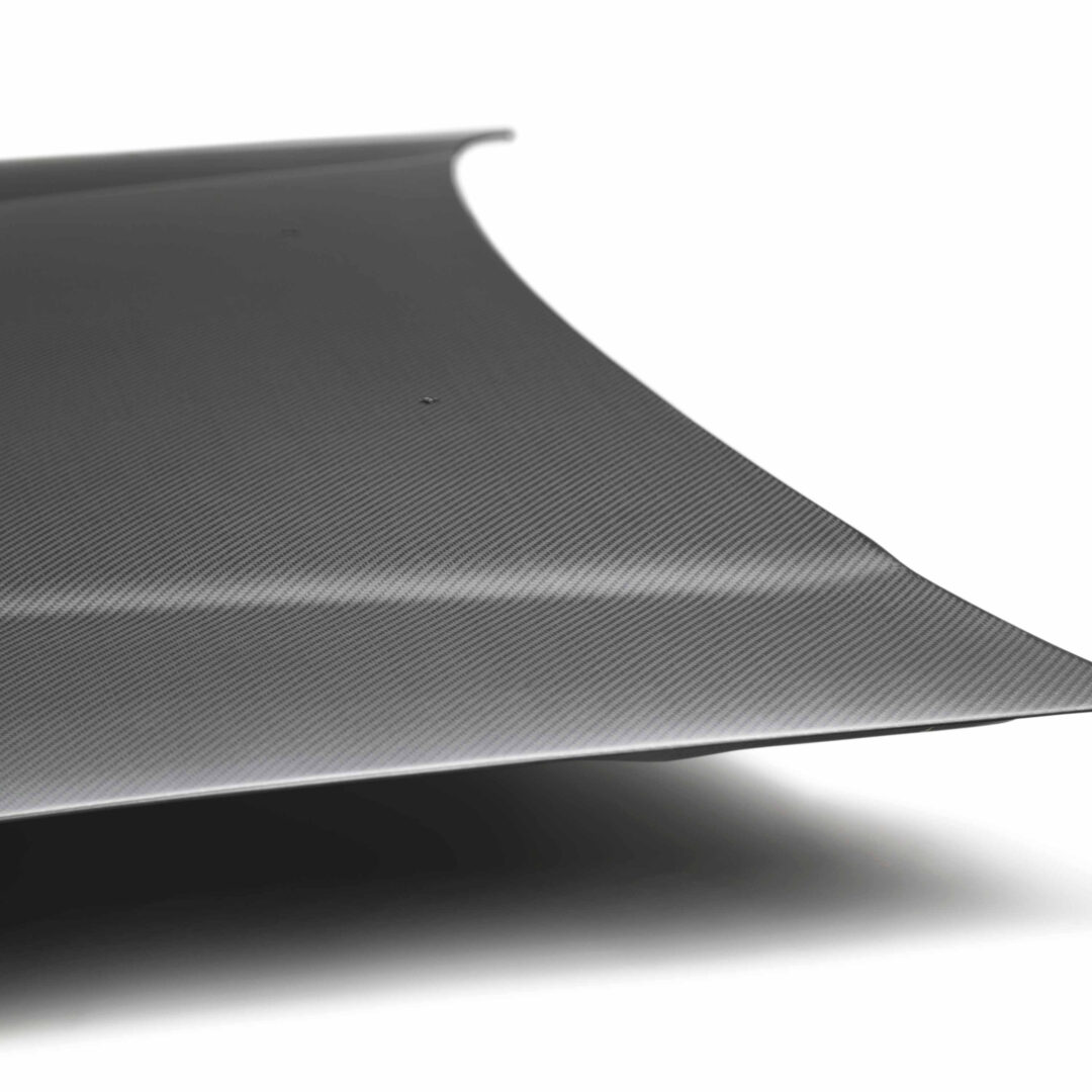 Seibon Carbon OEM-Style Dry Carbon Fiber Hood For 1992-1995 Honda Civic Coupe - Hatchback - Matte HD9295HDCV2D-OE-DRY_5