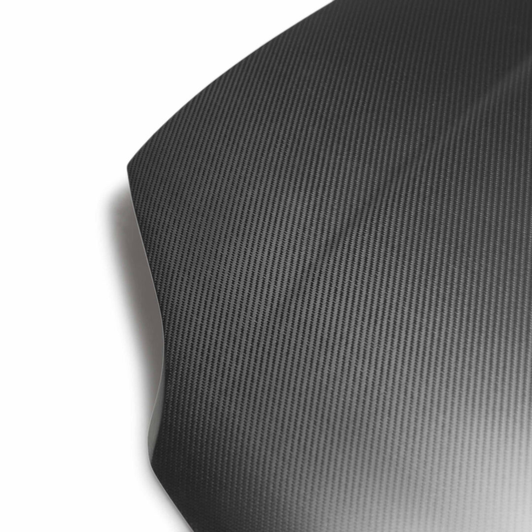 Seibon Carbon OEM-Style Dry Carbon Fiber Hood For 1992-1995 Honda Civic Coupe - Hatchback - Matte HD9295HDCV2D-OE-DRY_6