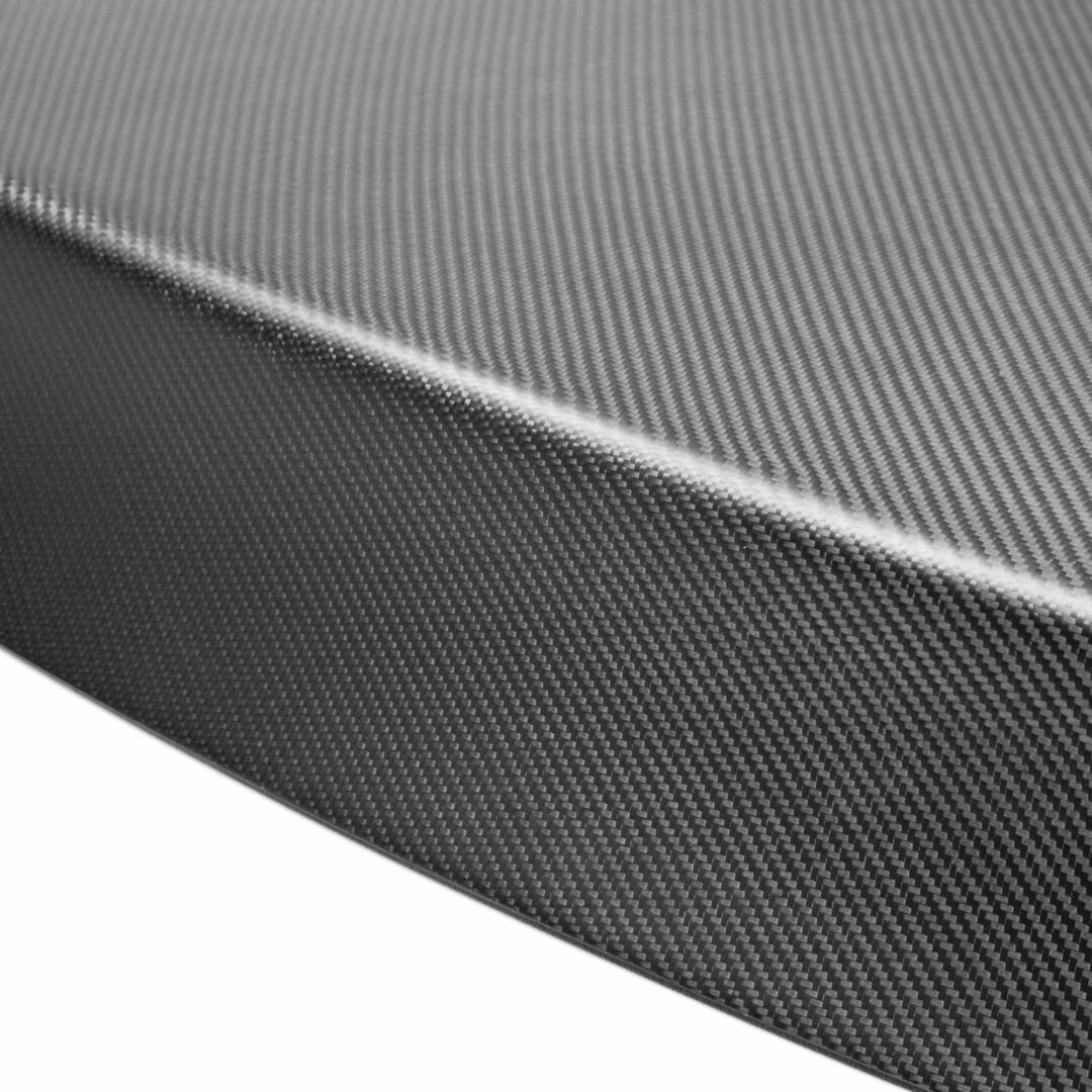 Seibon Carbon OEM-Style Dry Carbon Fiber Trunk Lid For 2009-2024 Nissan GT-R (No Spoiler Holes) - Matte_TL0910NSGTR-OE-DRY _1