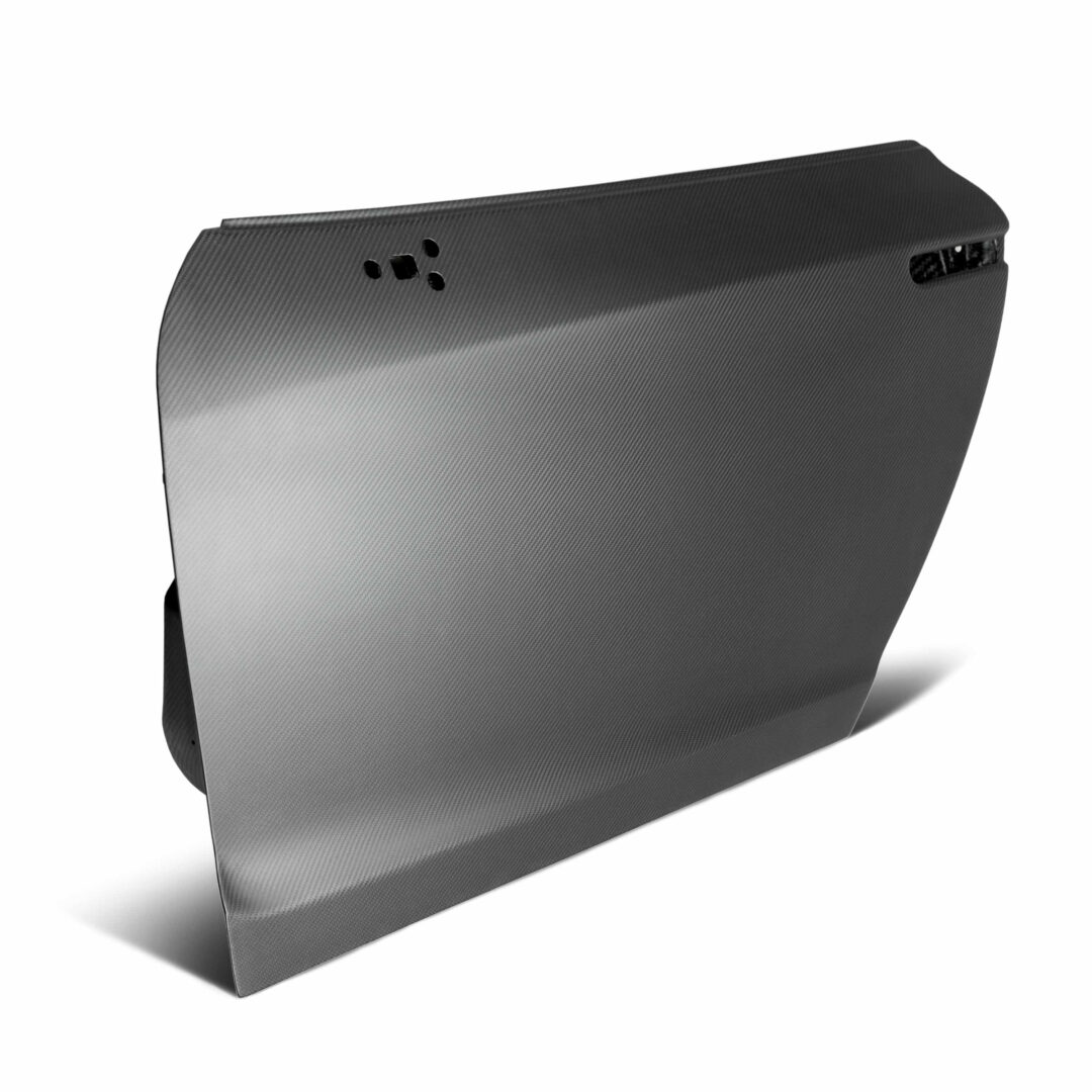 Seibon Carbon OEM-style Dry Carbon Fiber Doors for 2009-2024 Nissan GT-R - Matte DD0910NSGTR-OE-DRY (2)