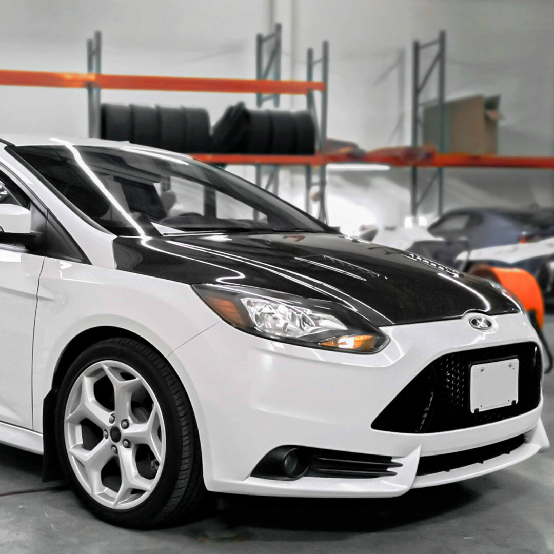 Seibon Carbon RS-Style Carbon Fiber Hood for 2012-2014 Ford Focus HD1213FDFO-RS_6