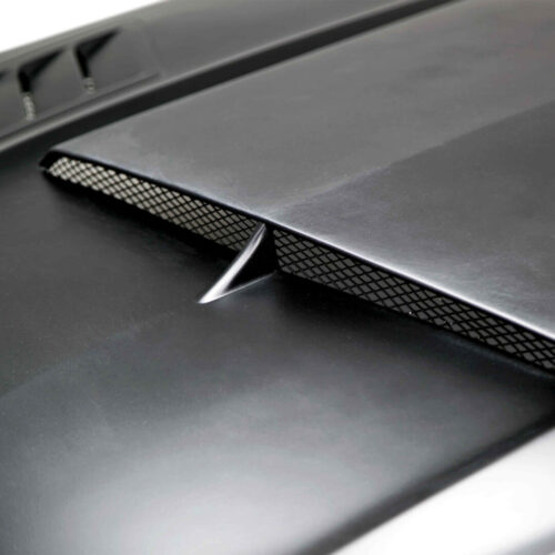 Alternative view of Seibon Carbon Ram Air Fiberglass Hood for 2015-2017 Ford Mustang