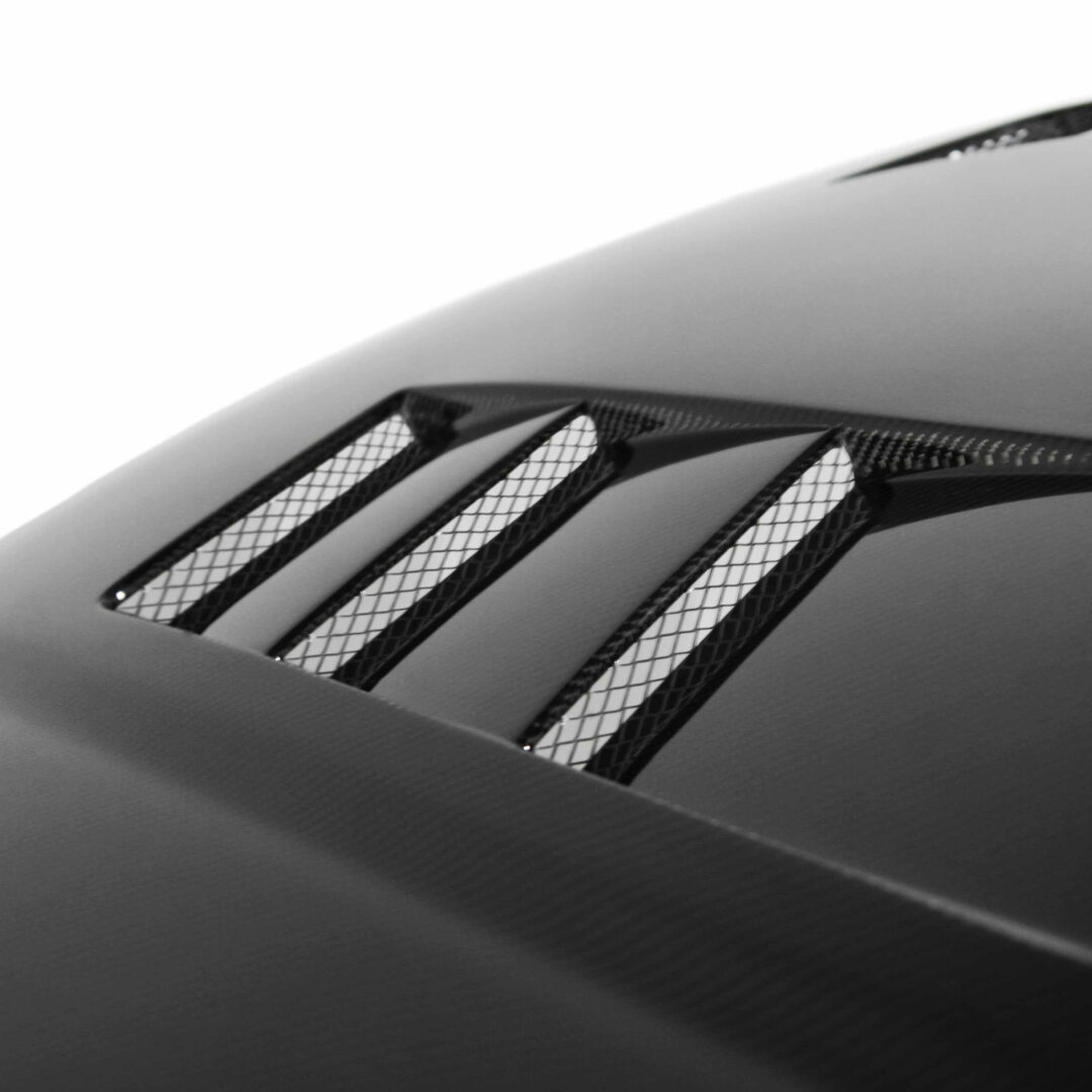 Seibon Carbon TS-Style Carbon Fiber Hood For 1999-2000 Honda Civic HD9900HDCV-TS_3