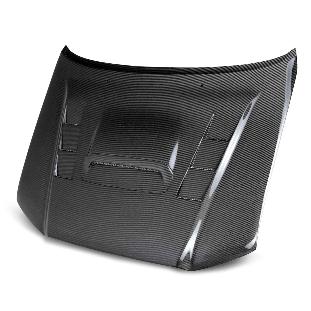 Seibon Carbon TS-Style Carbon Fiber Hood For 2012-2015 Toyota Tacoma HD12TYTA-TS_1