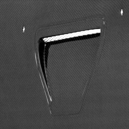 Alternative view of Seibon Carbon TS-Style Carbon Fiber Hood for 2008-2015 Mitsubishi Lancer EVO X