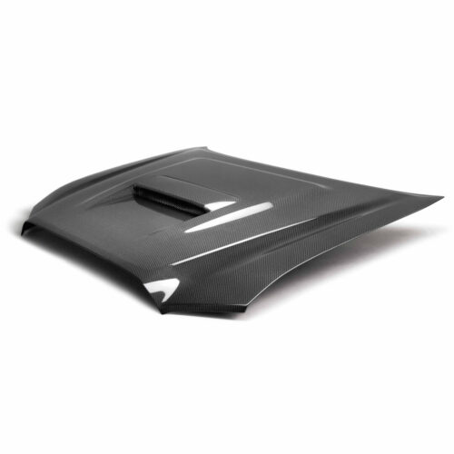 Alternative view of Seibon Carbon Tr-style Carbon Fiber Hood for 2016-2023 Toyota Tacoma