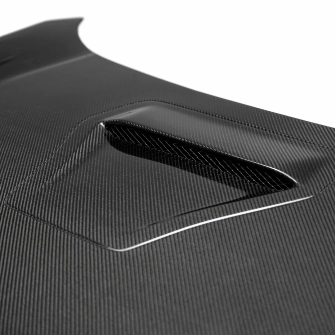 Seibon Carbon Tsii-style Carbon Fiber Hood for 2017-2021 Honda Civic Type R HD17HDCVR-TSII_2