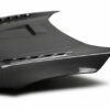 Seibon Carbon Tsii-style Carbon Fiber Hood for 2017-2021 Honda Civic Type R HD17HDCVR-TSII_6