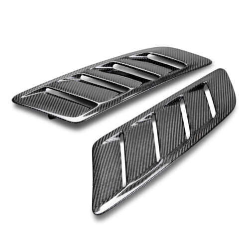Alternative view of Seibon Carbon Type-AB Carbon Fiber Hood Vents for 2015-2017 Ford Mustang GT