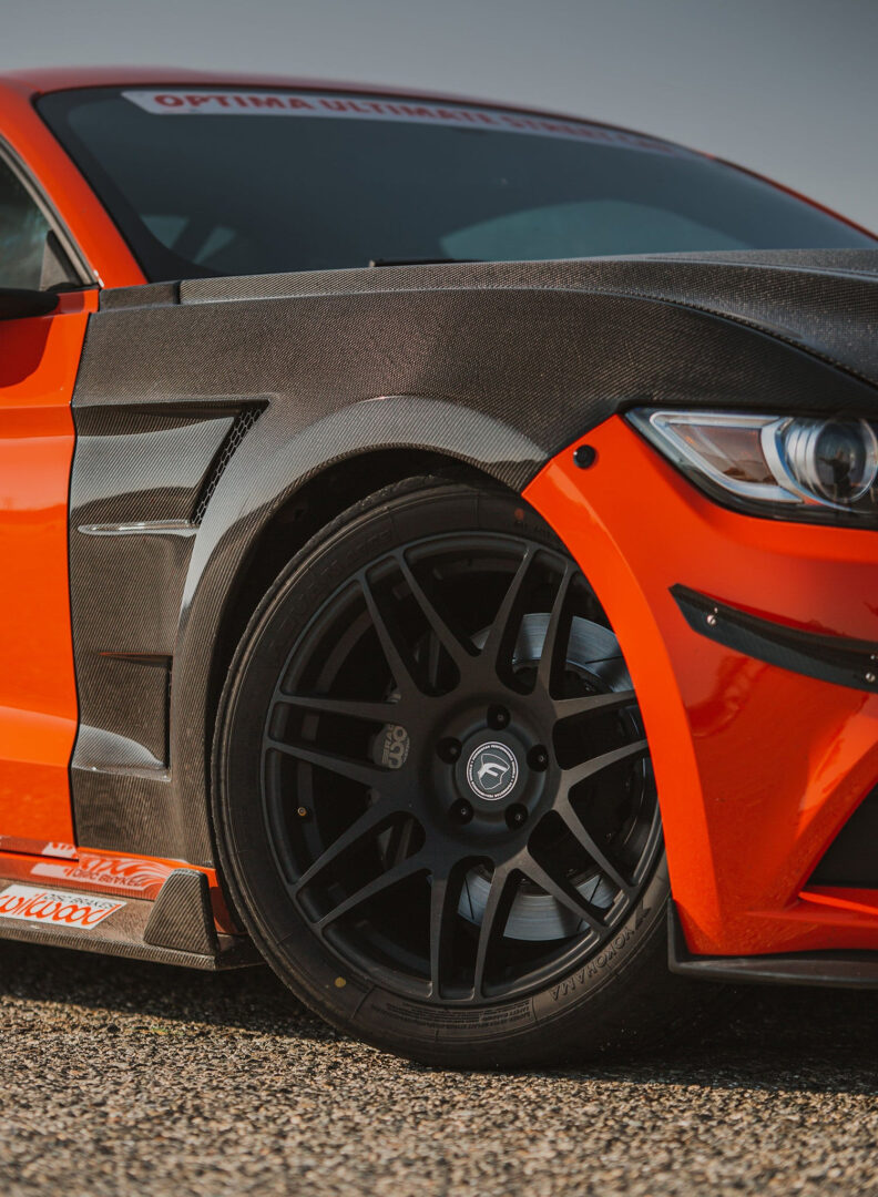 Seibon Carbon Type-AT Carbon Fiber Front Fenders for 2015-2017 Ford Mustang (0.4inch wider) (pair) AC-FF15FDMU-AT (10)