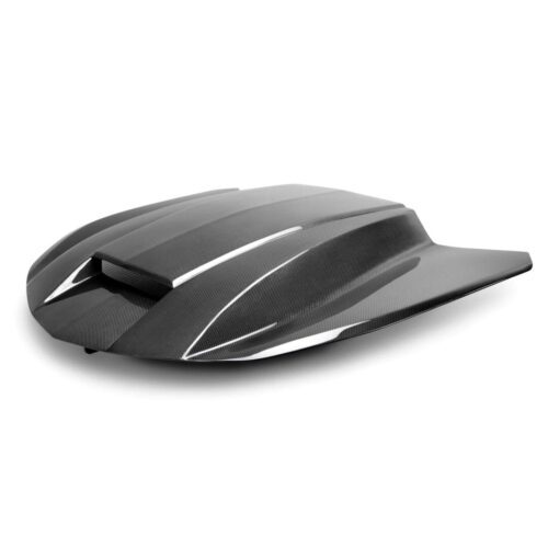 Alternative view of Seibon Carbon Type-CP Double Sided Carbon Fiber Hood For 2016-2024 Chevrolet Camaro