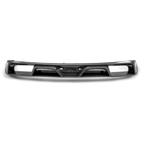Alternative view of Anderson Composites Type-GR (GT350 Style) Carbon Fiber Rear Diffuser for 2015-2017 Ford Mustang with Quad-Tip Exhaust