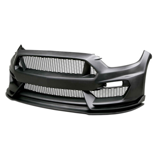 Seibon Carbon Type-GR (GT350 Style) Fiberglass Front Bumper for 2015-2017 Ford Mustang