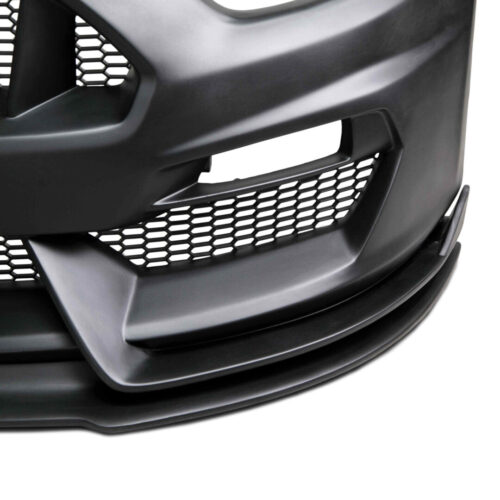 Alternative view of Seibon Carbon Type-GR (GT350 Style) Fiberglass Front Bumper for 2015-2017 Ford Mustang
