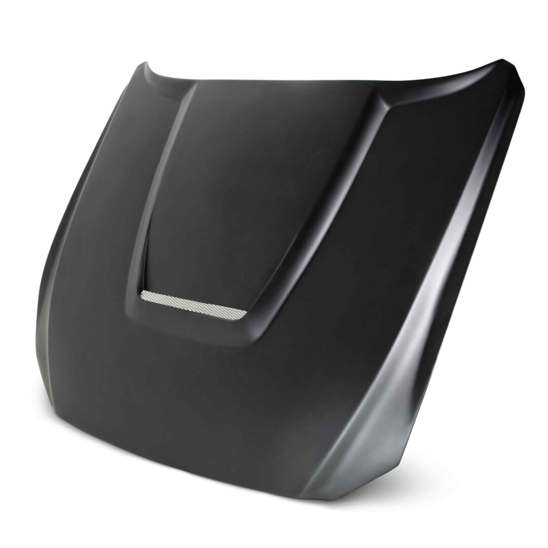 Seibon Carbon Type-GR (GT350 Style) Fiberglass Hood for 2015-2017 Ford Mustang AC-HD15FDMU-GR-GF (1)