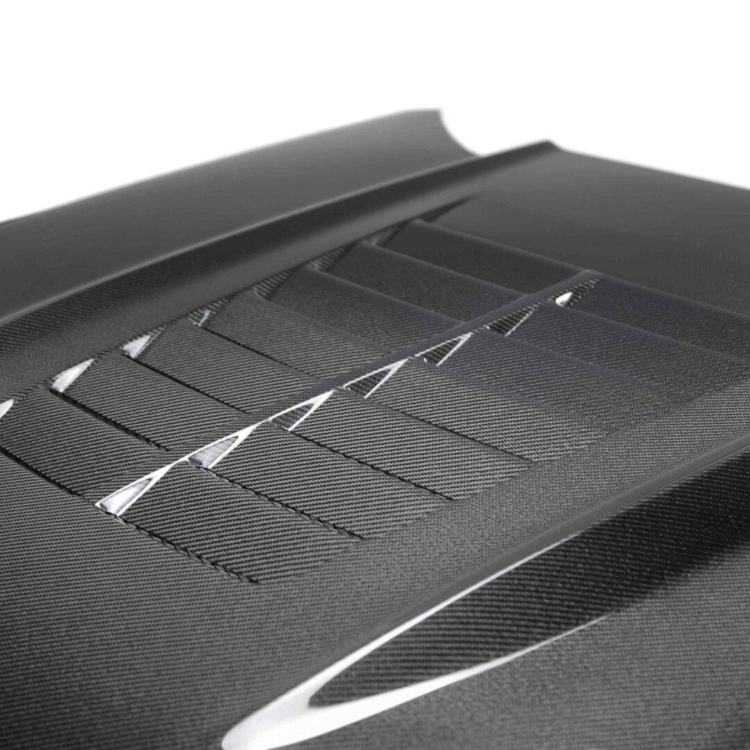 Seibon Carbon Type-GT5 Double Sided Carbon Fiber Hood for 2015-2017 Ford Mustang AC-HD15FDMU-GT5-DS (2)