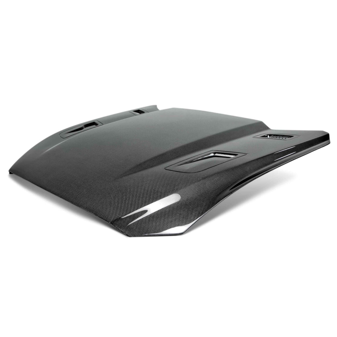 Seibon Carbon Type-GTH Double Sided Carbon Fiber Hood for 2015-2017 Ford Mustang AC-HD15FDMU-AT-DS (1)