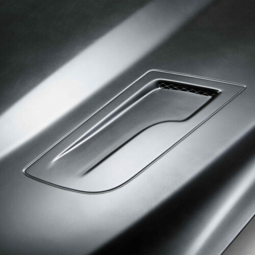 Alternative view of Seibon Carbon Type-GTH Fiberglass Hood for 2015-2017 Ford Mustang