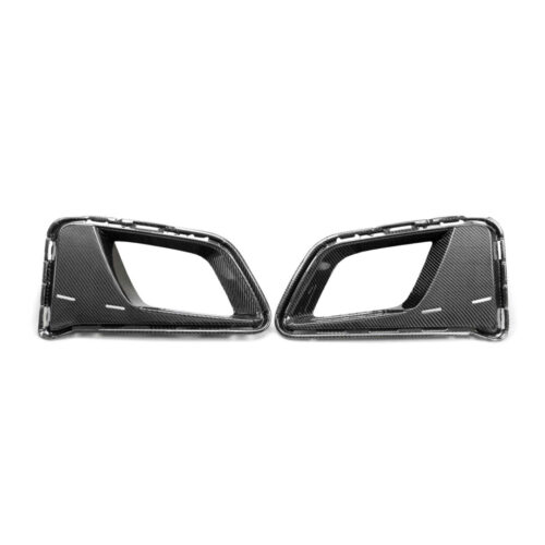 Alternative view of Seibon Carbon Type-Le Carbon Fiber Air Duct Bezels For 2017-2024 Chevrolet Camaro ZL1 1LE