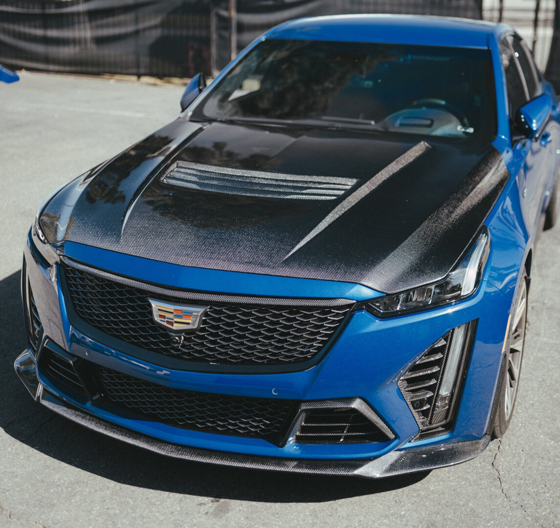 Seibon Carbon Type-OE Carbon Fiber Lower Grille For 2022-2024 Cadillac CT5 Blackwing AC-LV22CT5BW_6