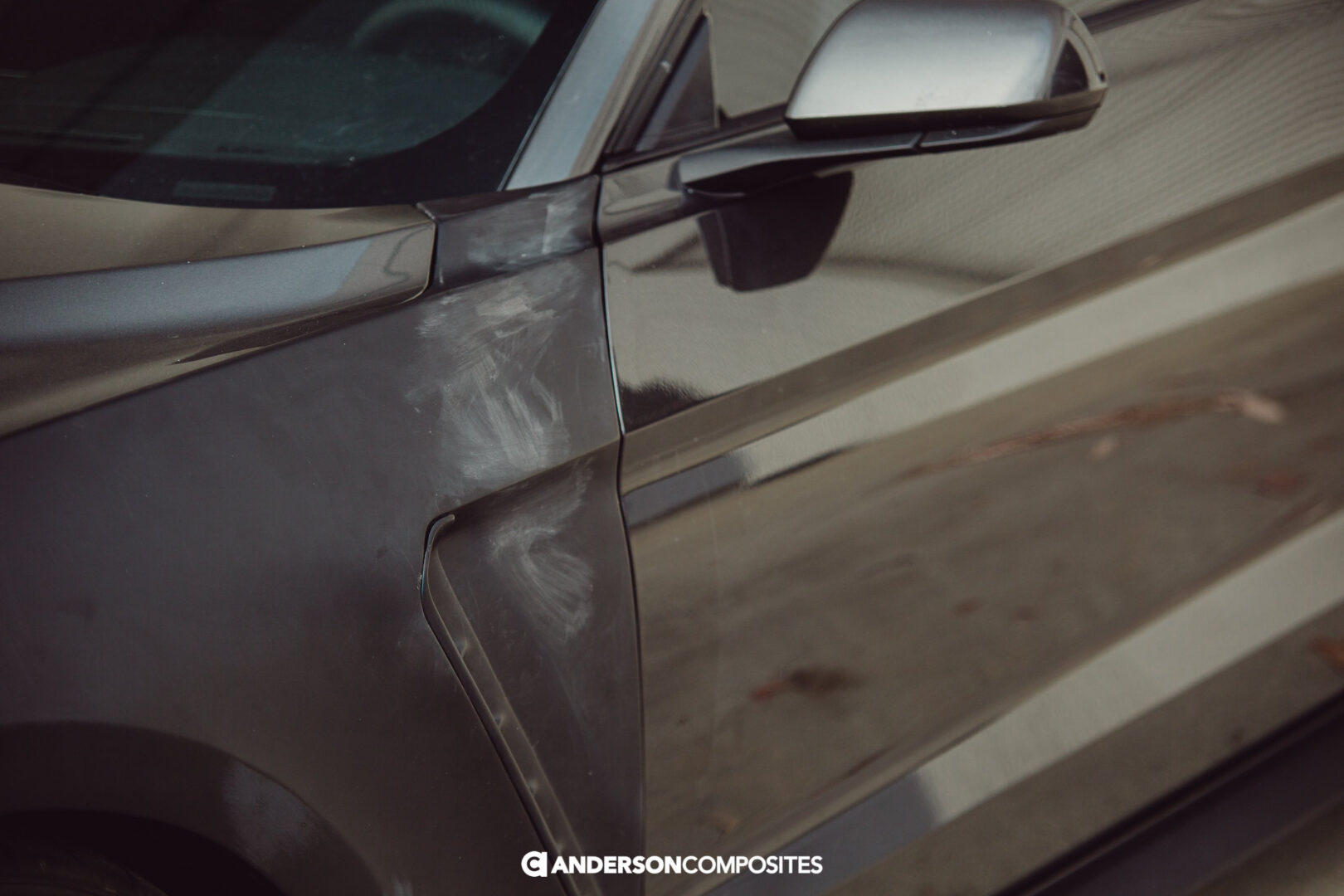 Seibon Carbon Type-ST Fiberglass Fenders for 2018-2023 Ford Mustang (only work with Type-ST front bumper) AC-FF18FDMU-ST-GF (7)