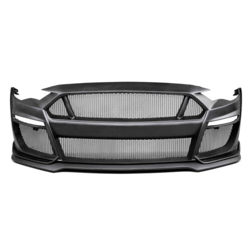Alternative view of Seibon Carbon Type-ST Fiberglass Front Bumper for 2018-2023 Ford Mustang (only works with Type-ST fenders)