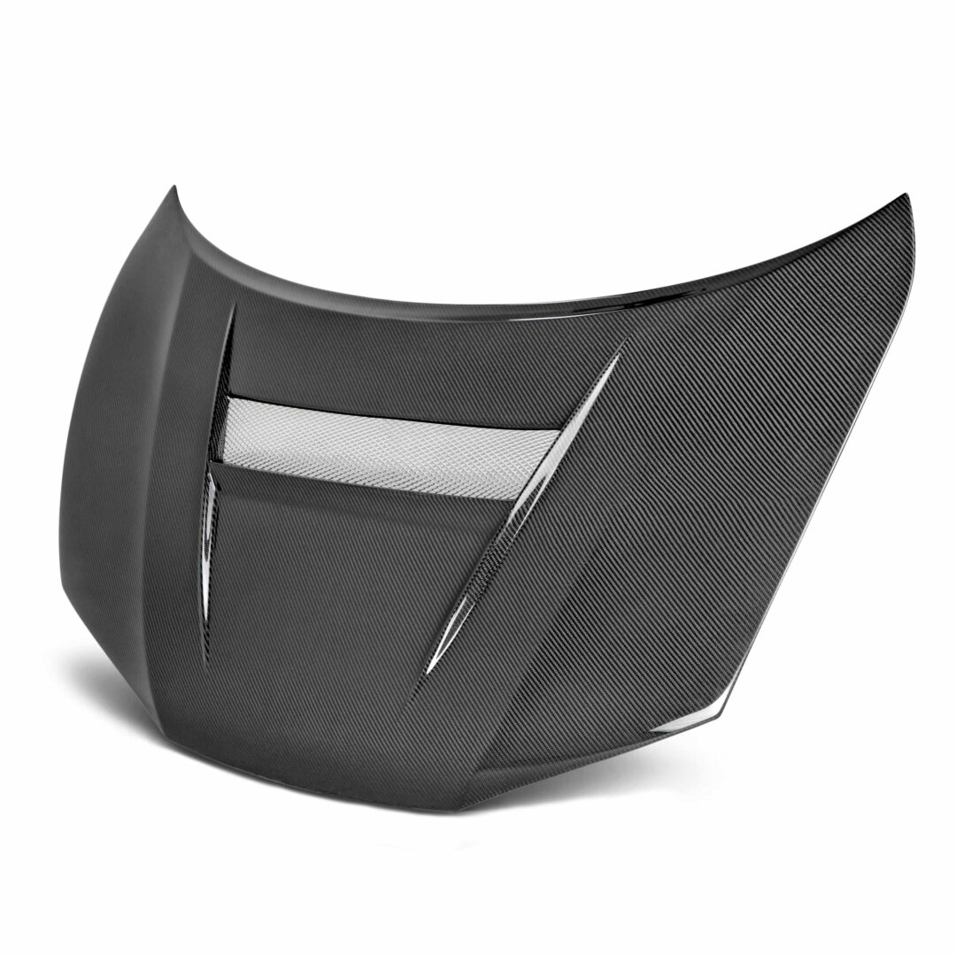 Seibon VSII-Style Carbon Fiber Hood for 2014-2015 Honda Civic 2DR HD14HDCV2D-VSII_6 (6)